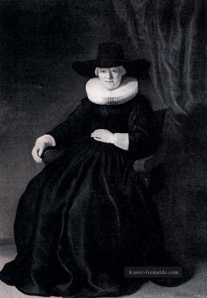 Porträt von Maria Bockenolle Rembrandt Ölgemälde
